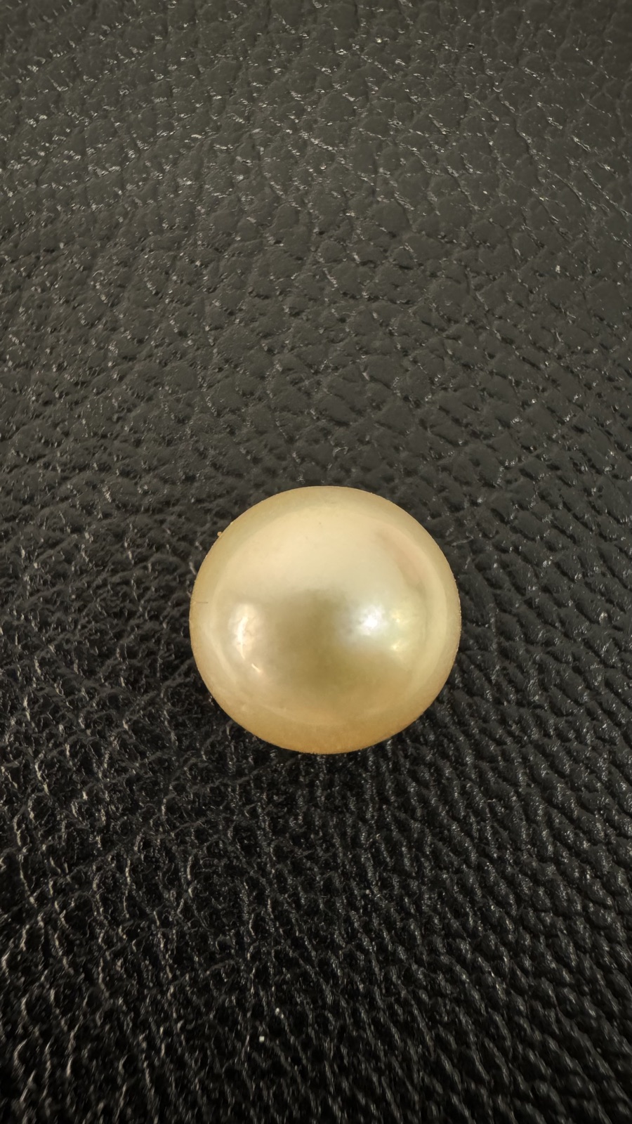 9.035 carat golden South Sea pearl, 11mm round, AAA quality - Pure Pearls