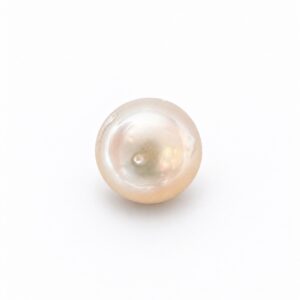 5.725 carat white South Sea pearl, 9.2mm round, AAA quality, undrilled - Pure Pearls