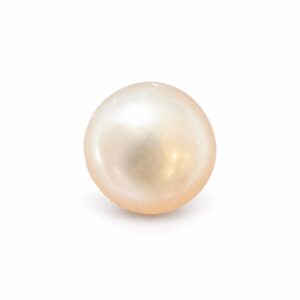 7.715 carat white South Sea pearl, 10.1mm round, AAA quality, undrilled - Pure Pearls