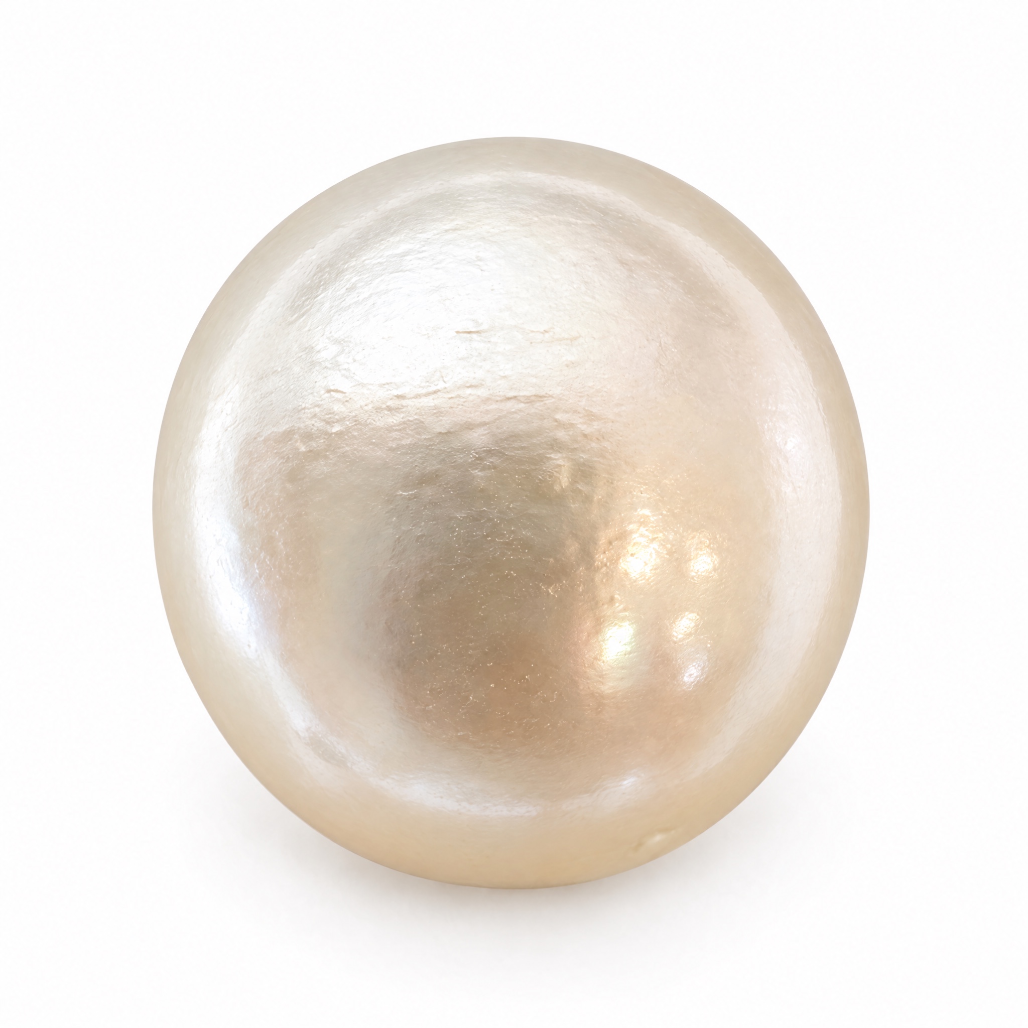29.215 carat white South Sea pearl, 16.6mm oval, AAA quality, undrilled - Pure Pearls